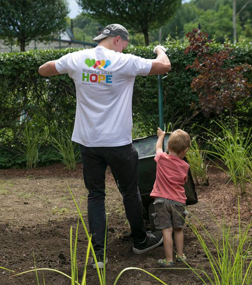 DANONE projekty wolontariusze HOPE